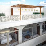 Luxury private villa in Bali with pool and spacious living area