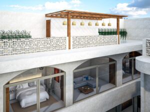 Luxury private villa in Bali with pool and spacious living area