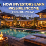 How Investors Earn Passive Income from Bali Villas in 2026